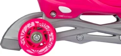 Nijdam 3-in-1 Inline Skates Verstelbaar - Floral Switch - Fuchsia/Wit/Roze/Zilvergrijs - 25-28 -Merkloos Verkoop 1200x564