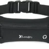 Running Belt | Heuptas | Buik Tas | Sportriem | Hardloop Riem Band Fles | Wandelen | Met Headset | Telefoon | IPhone | Smartphone | Snack | Drinkfles | Waterafstotend | Heup Riem | Zwart