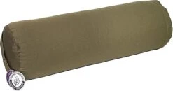 Yogi & Yogini - Yoga Bolster - Biologisch - Biokatoen - Olijfgroen