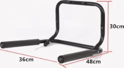 Merkloos Decopatent® Muur Ophangsysteem Voor 2 Fietsen & Inklapbaar - Ophang Systeem Fiets - Ophangen Aan Muur - Houder Muur - Wandmontage -Merkloos Verkoop 1200x662 1