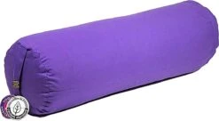 Yogi & Yogini - Yoga Bolster - Biologisch - Biokatoen - Violet