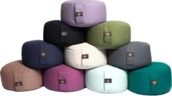 Meditatiekussen Eco Zwart Rond - Lotus | Yoga Kussen -Merkloos Verkoop 1200x671 1