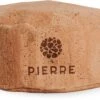 Pierre Sports - Meditatiekussen - Yoga Kussen - Rond - Kurk - Duurzaam Kurkleer - Kleur Naturel - 29cm Doorsnede X 12cm Hoogte