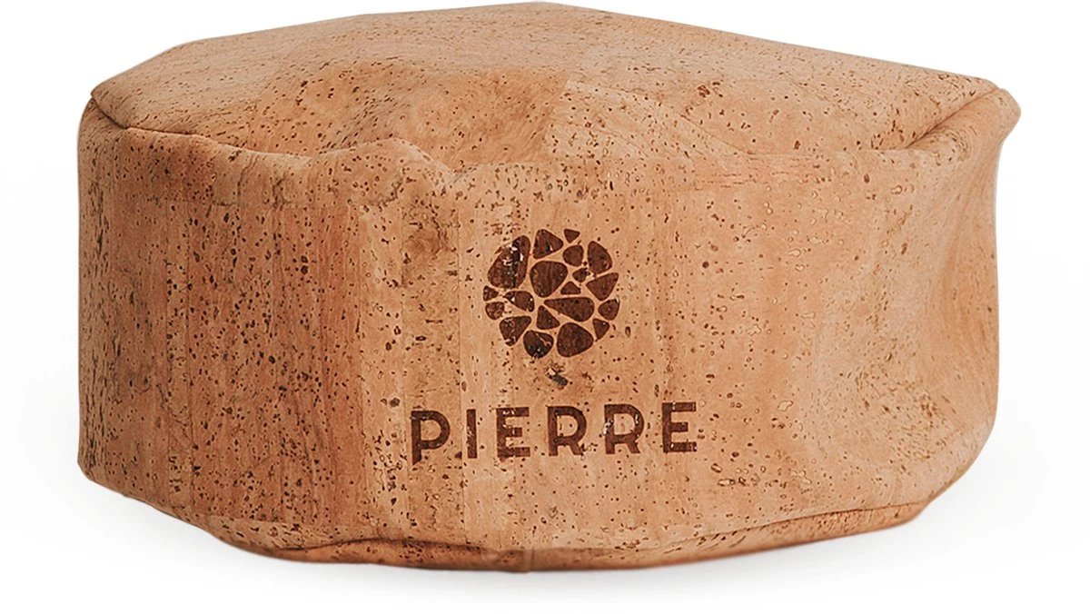 Pierre Sports - Meditatiekussen - Yoga Kussen - Rond - Kurk - Duurzaam Kurkleer - Kleur Naturel - 29cm Doorsnede X 12cm Hoogte 1 Pierre Sports - Meditatiekussen - Yoga Kussen - Rond - Kurk - Duurzaam Kurkleer - Kleur Naturel - 29cm Doorsnede X 12cm Hoogte
