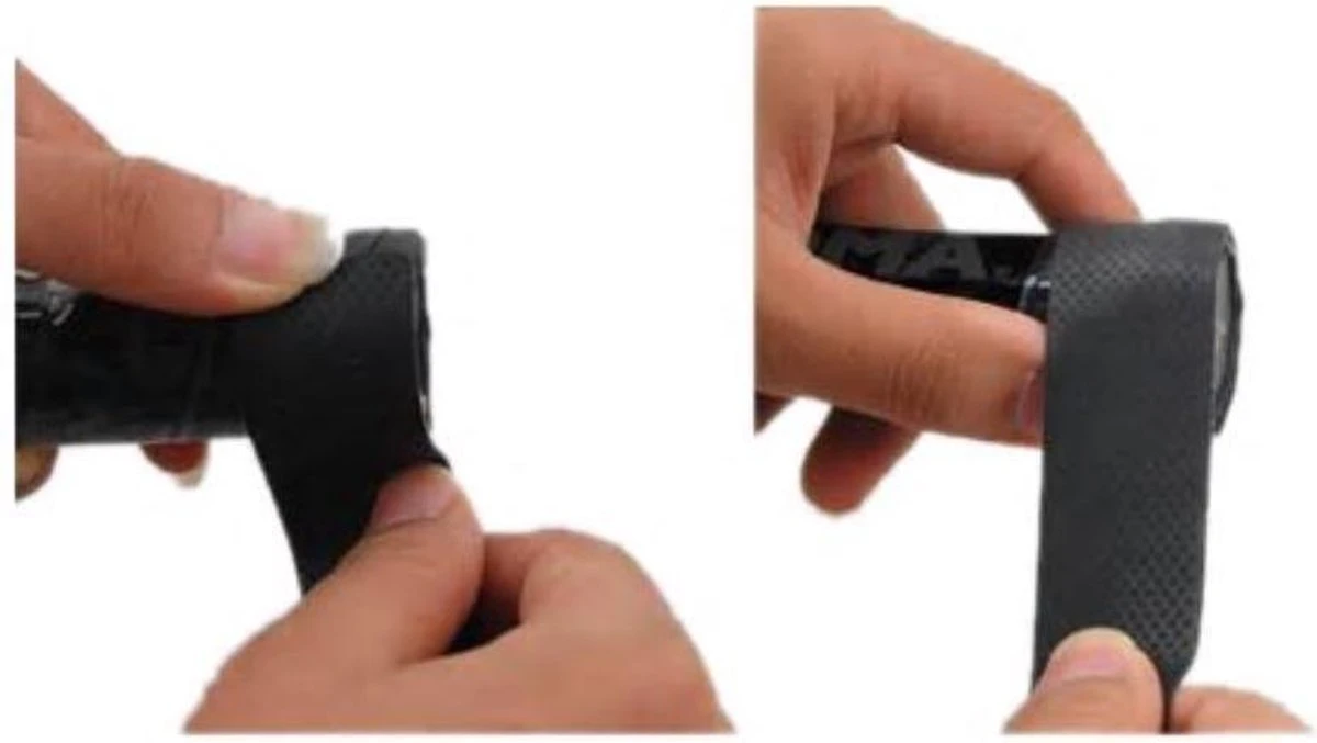 GS Quality Products - Overgrip Zwart (4 Stuks ) - Vernieuwd Met Steviger Grip! - Racket Overgrip - Sporttape - Tennisgrip - Softgrip - Absorberende Overgrip - Tennis - Soft - Extra Grip - 4 Stuks - Badminton - Squash - Padel 2 GS Quality Products - Overgrip Zwart (4 Stuks ) - Vernieuwd Met Steviger Grip! - Racket Overgrip - Sporttape - Tennisgrip - Softgrip - Absorberende Overgrip - Tennis - Soft - Extra Grip - 4 Stuks - Badminton - Squash - Padel - Afbeelding 2