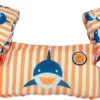 Swim Essentials - Puddle Jumper Zwemvest - Oranje/Blauw Haaien - 2-6 Jaar - 15-30 Kg