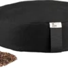 Meditatie Kussen - Zabuton - Rond - ECO - Zwart - Comfortabele Zit