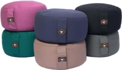 Meditatiekussen Eco Taupe Rond - Lotus | Yoga Kussen -Merkloos Verkoop 1200x697