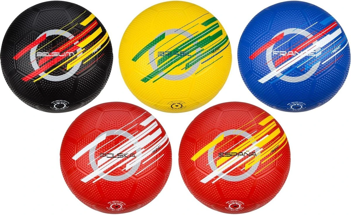 Avento Straatvoetbal - Worldcup - Zwart/Rood/Geel/Wit - 5 2 Avento Straatvoetbal - Worldcup - Zwart/Rood/Geel/Wit - 5 - Afbeelding 2