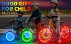 BOTC Wielverlichting Fiets - 20 Holders - Spaakverlichting LED - Lichtsnoer Fietswiel - 20 Leds -220CM - Groen -Merkloos Verkoop 1200x742 8