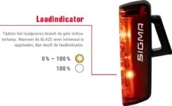 SIGMA SPORT Sigma Blaze USB Fietsachterlicht - Achterlicht Met Remlicht Functie - Oplaadbaar -Merkloos Verkoop 1200x743