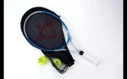 ALUMINIUM TENNISRACKET 25/" WITH TWO TENNISBALLS - BLUE -Merkloos Verkoop 1200x748 3