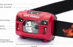 LED Hoofdlamp - Oplaadbaar - Rood - Waterdicht - King Mungo KMHL010 -Merkloos Verkoop 1200x771