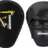 Avento Boks Sparring Handpads - Set Van 2 - Zwart/Geel
