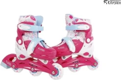 Street Rider Inline Skates Hardboot - Verstelbaar - Skeelers Met Hartjes - Maat 30-33 - Roze -Merkloos Verkoop 1200x793 1