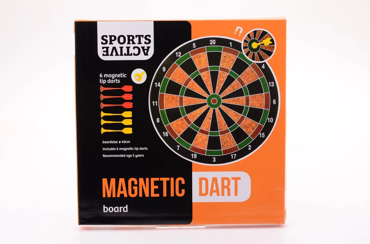 Johntoy Magnetisch Dartbord – Inclusief Dartpijlen – Voor Jong En Oud 1 Johntoy Magnetisch Dartbord – Inclusief Dartpijlen – Voor Jong En Oud