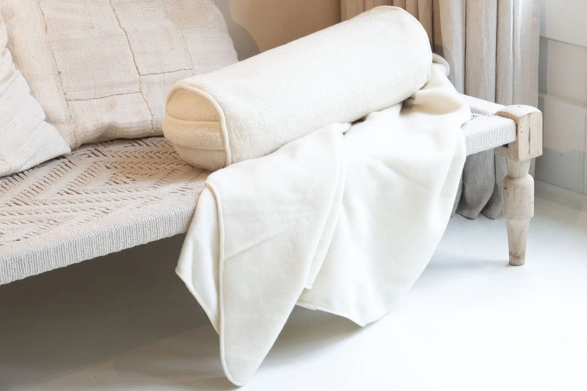 Yoga Bolster Merino Wol - Lotus 12 Yoga Bolster Merino Wol - Lotus - Afbeelding 12