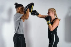 Avento Boks Sparring Handpads - Set Van 2 - Zwart/Geel -Merkloos Verkoop 1200x799 52