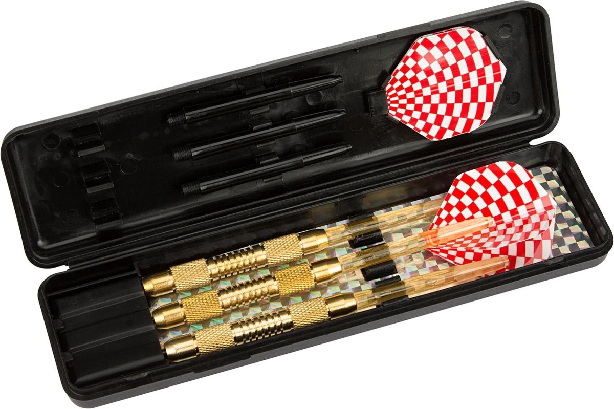 Abbey Darts Darts - Brass - Blauw/Wit - 23 3 Abbey Darts Darts - Brass - Blauw/Wit - 23 - Afbeelding 3