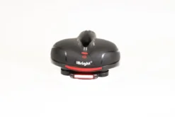 IBright Gel Fietszadel Met LED Oplaadbare Achterlicht - USB Oplaadbaar - Fietsverlichting Met 6 Functie's - Dames / Heren - Waterdicht - Gratis Zadelstrop - USB Oplaadkabel - Zwart -Merkloos Verkoop 1200x800 121