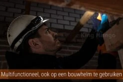 LED Hoofdlamp 350 Lumen Oplaadbaar - Breedstraler 230° - BewegingsSensor - Zwart - King Mungo -Merkloos Verkoop 1200x800 21