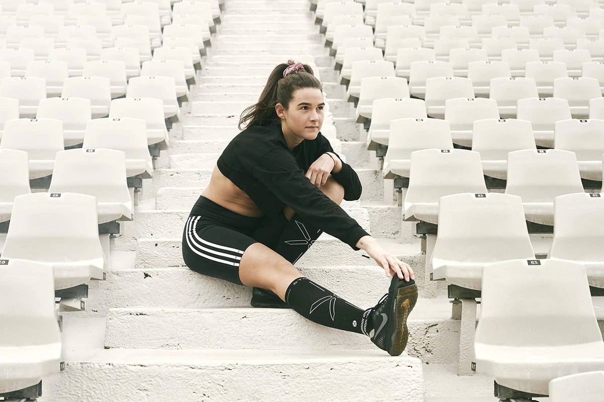 STOX Energy Socks - Hardloopsokken Voor Vrouwen - Premium Compressiesokken - Running Socks - Vochtafdrijvend - Voorkom Blessures & Spierpijn 6 STOX Energy Socks - Hardloopsokken Voor Vrouwen - Premium Compressiesokken - Running Socks - Vochtafdrijvend - Voorkom Blessures & Spierpijn - Afbeelding 6