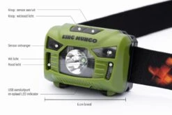 LED Hoofdlamp - Bewegingssensor - Oplaadbaar - Groen - Waterdicht - King Mungo KMHL011 -Merkloos Verkoop 1200x800 48