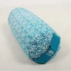 Om Namaste Bolster Design Turquoise Yogabolster - Gevuld Met Boekweitkaf