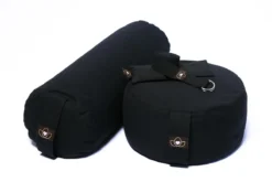 Yoga Bolster Eco Zwart Rond - Lotus -Merkloos Verkoop 1200x800 87