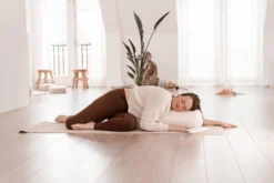 Yoga Bolster Eco Naturel Rond - Lotus -Merkloos Verkoop 1200x801 7