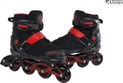 Street Rider Inline Skates - Verstelbaar - Skeeler - Rood/ Zwart - Maat 33/37 -Merkloos Verkoop 1200x805 2