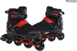 Street Rider Inline Skates - Verstelbaar - Skeeler - Rood/ Zwart - Maat 28/32 -Merkloos Verkoop 1200x805