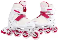 Street Rider Inline Skates - Verstelbaar - Skeeler - Roze/ Wit - Maat 28/32 -Merkloos Verkoop 1200x825 1