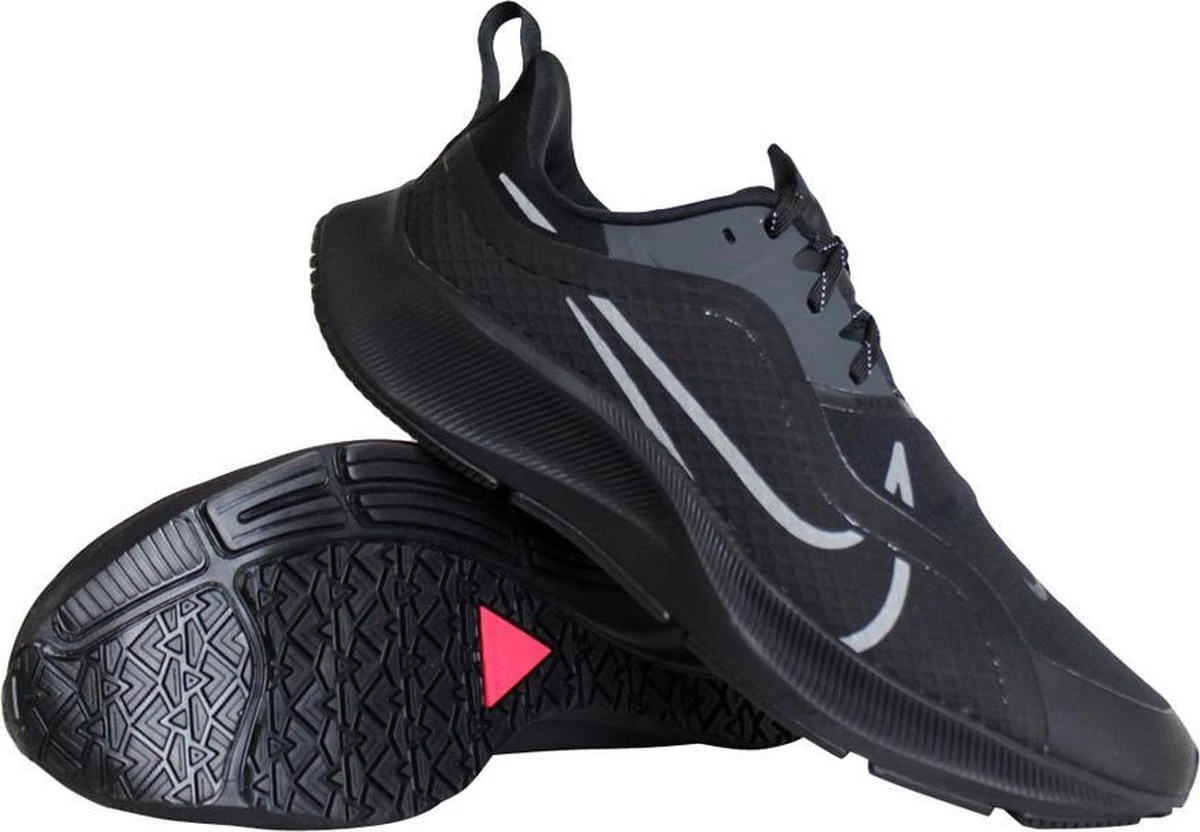Nike Air Zoom Pegasus 37 Shield Hardloopschoenen Heren Zwart 4 Nike Air Zoom Pegasus 37 Shield Hardloopschoenen Heren Zwart - Afbeelding 4