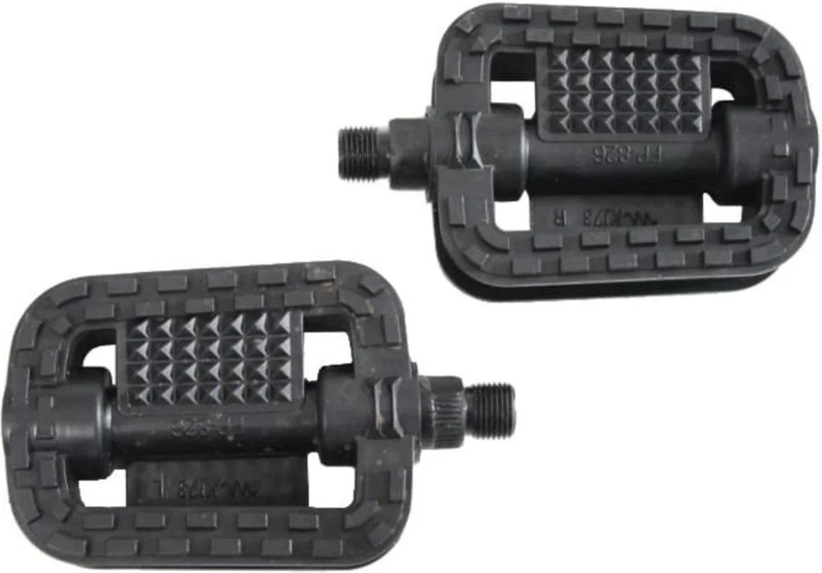 Anti-Slip Fietspedalen Set Met Reflectoren - Zwart - Fiets Pedalen - Fietstrappers - Losse Trappers - 2 STUKS 3 Anti-Slip Fietspedalen Set Met Reflectoren - Zwart - Fiets Pedalen - Fietstrappers - Losse Trappers - 2 STUKS - Afbeelding 3