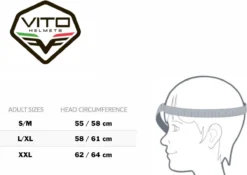 Vito E-Light Speed Pedelec Helm Met Vizier Mat Zwart S/M 55/58cm | Snorfiets Helm Snorscooter | Geschikt Voor Helmplicht -Merkloos Verkoop 1200x852 10