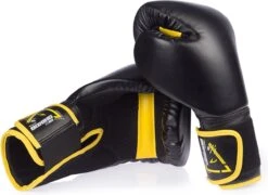 Avento Bokshandschoenen PU - 10 Oz - Zwart/Geel 24 Avento Bokshandschoenen PU - 10 Oz - Zwart/Geel -Merkloos Verkoop 1200x875 7