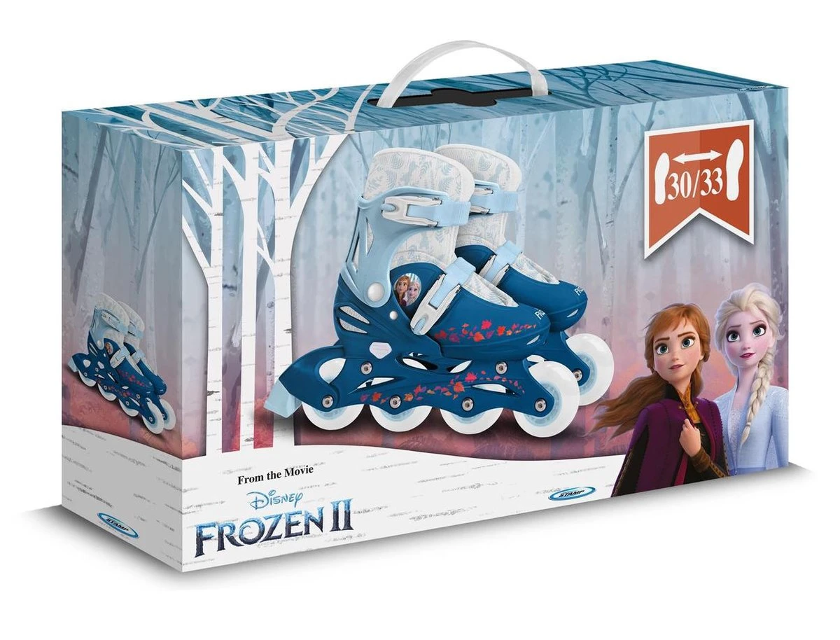 Disney Inline Skates Frozen 2 Hardboot Wit/blauw Maat 30-33 2 Disney Inline Skates Frozen 2 Hardboot Wit/blauw Maat 30-33 - Afbeelding 2