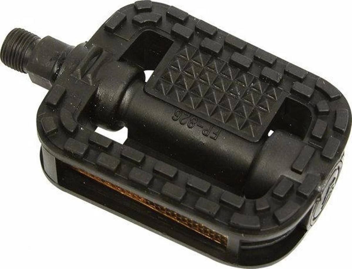 Anti-Slip Fietspedalen Set Met Reflectoren - Zwart - Fiets Pedalen - Fietstrappers - Losse Trappers - 2 STUKS 1 Anti-Slip Fietspedalen Set Met Reflectoren - Zwart - Fiets Pedalen - Fietstrappers - Losse Trappers - 2 STUKS