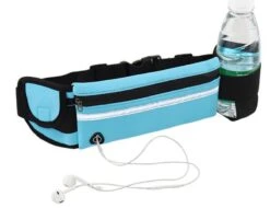 Merkloos Running Bag - Heuptasje Sport – Running Belt – Hardloop Heuptas - Verstelbare Buideltas - Zwart -Merkloos Verkoop 1200x923 3