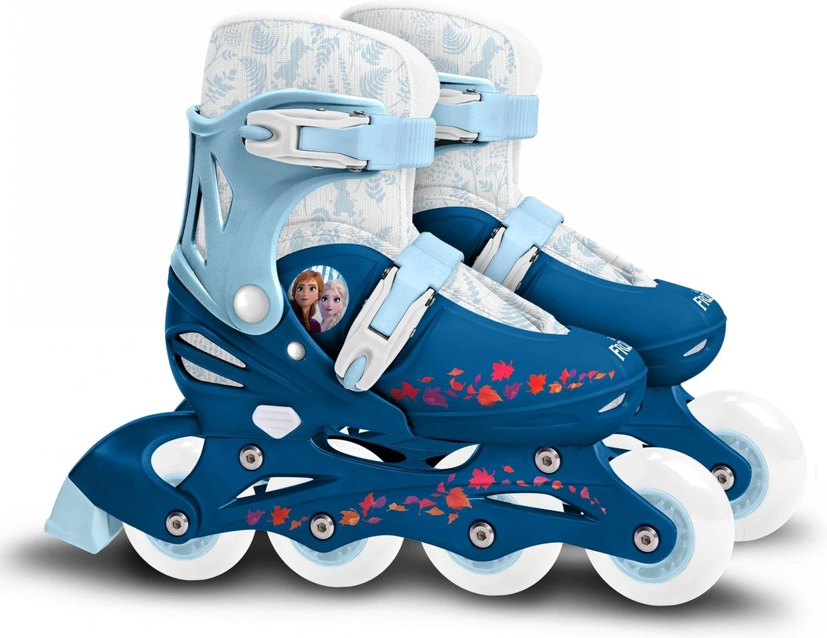Disney Inline Skates Frozen 2 Hardboot Wit/blauw Maat 30-33 1 Disney Inline Skates Frozen 2 Hardboot Wit/blauw Maat 30-33