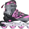 Street Rider Inlineskates Verstelbaar Maat 39-42 Roze/grijs