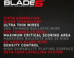 Winmau Blade 6 Dartbord + 2 Sets Winmau Steeldarts - Dartset Met 6 Dartpijlen -Merkloos Verkoop 1200x937 7