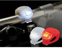 WVspecials Fietsverlichting Voor En Achter - Fietslamp - Siliconen - Rood En Wit - Siliconen LED Fiets Lampjes - Verlichting Set - Achterlicht - Voorlicht - Koplamp - Rood - Wit -Merkloos Verkoop 1200x948 4