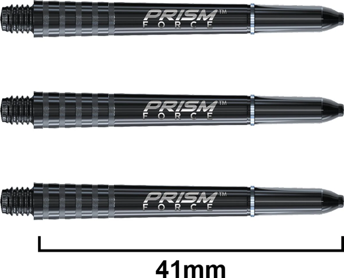 Winmau Prism Force Zwart Tussenliggend Dartschacht 2 Winmau Prism Force Zwart Tussenliggend Dartschacht - Afbeelding 2