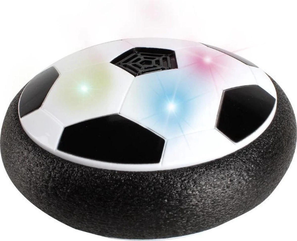 Blossombel Zwevende Hover Bal Met LED Verlichting - Binnen Voetbal- Spelgoed -met Gratis Schroevendraaier + 4 Batterijen 1 Blossombel Zwevende Hover Bal Met LED Verlichting - Binnen Voetbal- Spelgoed -met Gratis Schroevendraaier + 4 Batterijen