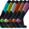 Therapeutische Compressie Sokken Compressiekousen Sportsokken Wandelsokken Met Compressie Set Van 6 Paar - S/M In Hippe Kleuren