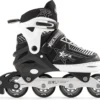 SFR Pulsar Verstelbare Inline Skates - Maat 35.5-39.5 - Zwart
