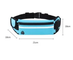 Merkloos Running Bag - Heuptasje Sport – Running Belt – Hardloop Heuptas - Verstelbare Buideltas - Zwart -Merkloos Verkoop 1200x987 2