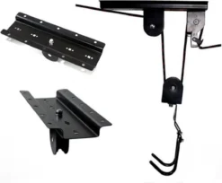 Merkloos Decopatent® Fietslift Ophangsysteem - Ophangen Fiets Aan Plafond - Fietstakel - Fietshaak - Dubbele Fietsophangsysteem Met Katrol -Merkloos Verkoop 1200x990 9